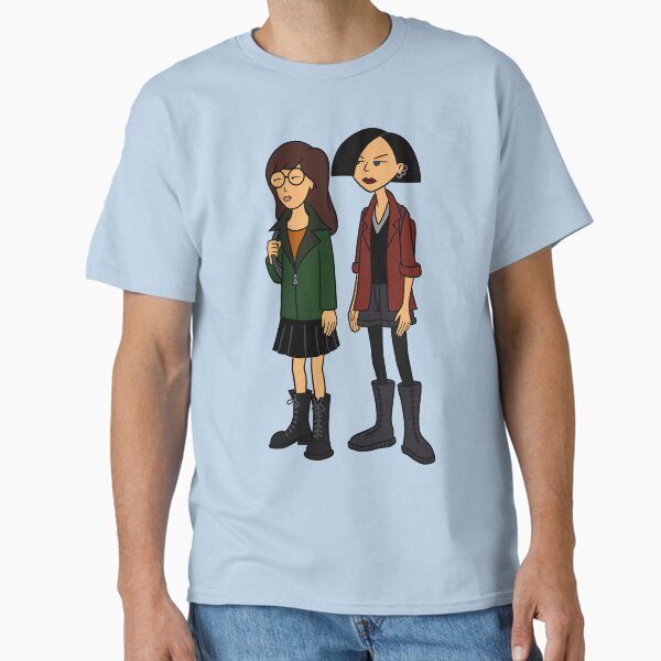 Vista previa del artículo con la obra «Daria y Jane», diseñado y vendido por Justin Nissley.