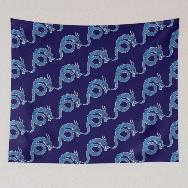 Item preview, Dragon : Blue Waves designed and sold by cjgraphic.
