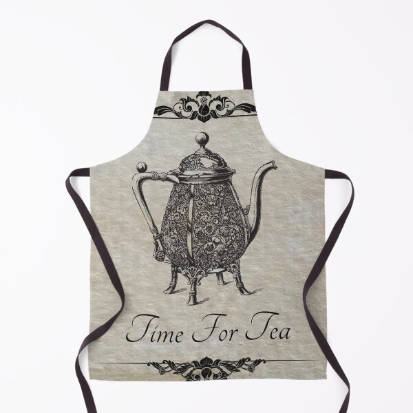 Item preview, Time For Tea Vintage Art Print | Ivory Paper Effect: designed and sold by LifeAndWonder.
