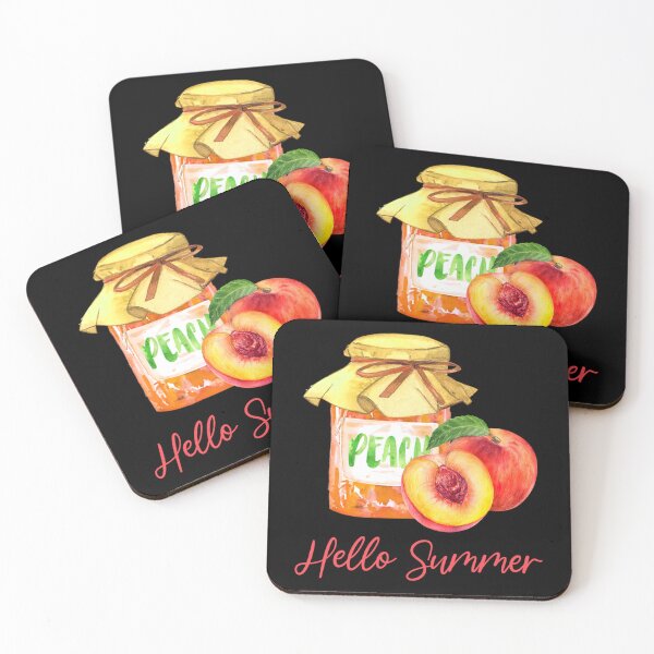 Item preview, Hello Summer Peach Fruit designed and sold by Blok45.
