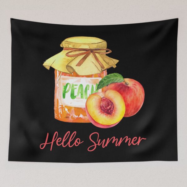 Item preview, Hello Summer Peach Fruit designed and sold by Blok45.