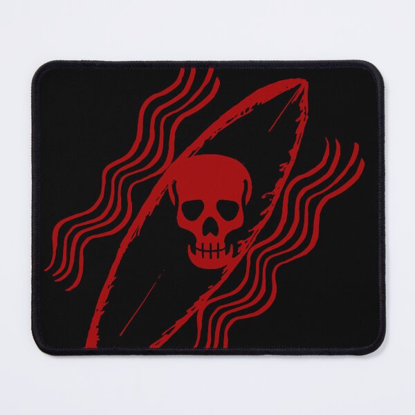 Item preview, Surf Skull - Black Red designed and sold by zinorhim.