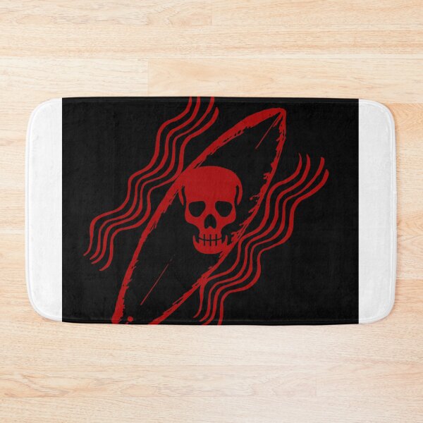 Item preview, Surf Skull - Black Red designed and sold by zinorhim.