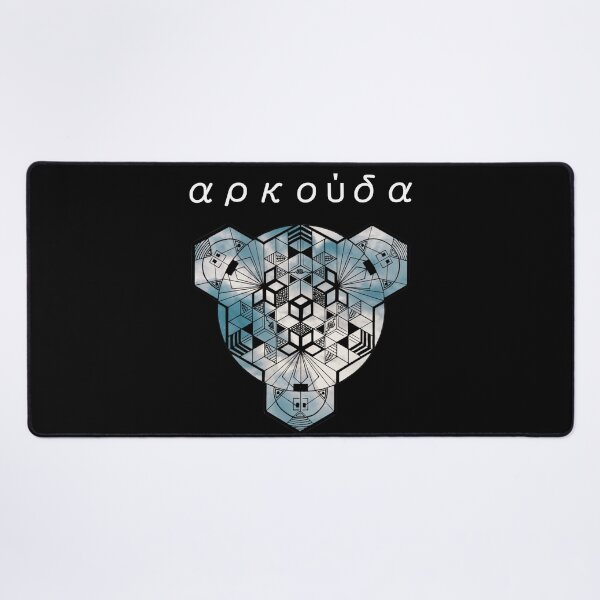 Item preview, Kuma GreekCloudy Cube Mandala designed and sold by createVisions.