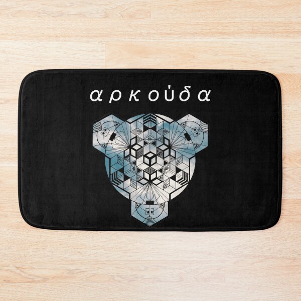 Item preview, Kuma GreekCloudy Cube Mandala designed and sold by createVisions.