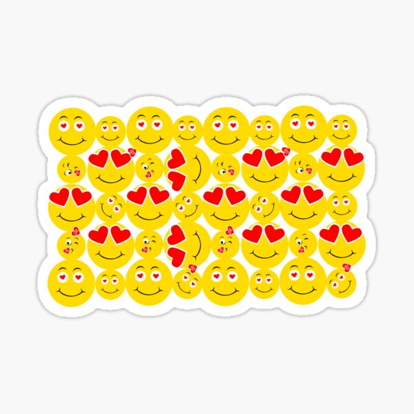 I love emojis Sticker