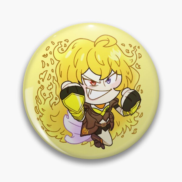 Item preview, Yang Xiao Long Sticker/Magnet/Pin designed and sold by Jliaslair.