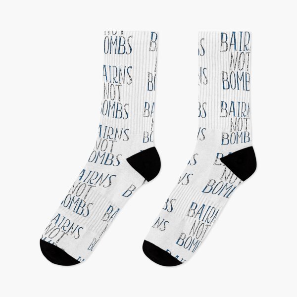 Item preview, BAIRNS NOT BOMBS, Scottish Independence Saltire Flag Text Slogan designed and sold by MacPean.