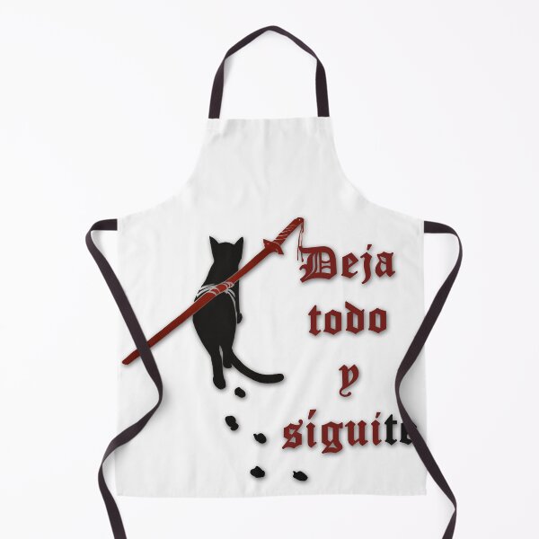 Item preview, Samurai cat (Spanish version) - "Leave everything and follow you" designed and sold by WanderingGraha.