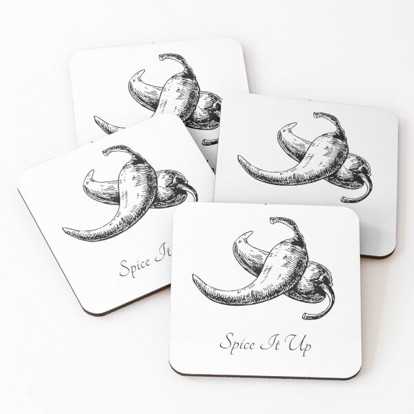 Item preview, Spice It Up Vintage Art Print | White Background:  designed and sold by LifeAndWonder.