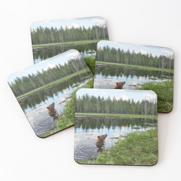 Item preview, Those furry inland seals. Brown bear designed and sold by Jouko Lehto Photography.