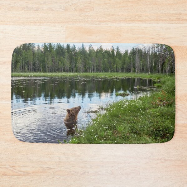 Item preview, Those furry inland seals. Brown bear designed and sold by Jouko Lehto Photography.