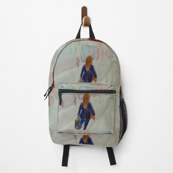 Item preview, Lost in a day dream while walking through town painting designed and sold by MikeJory.