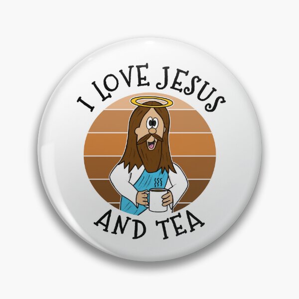Artikelvorschau, Ich liebe Jesus und Tee Christliche Kirche Lustig entworfen und verkauft von doodlerob.