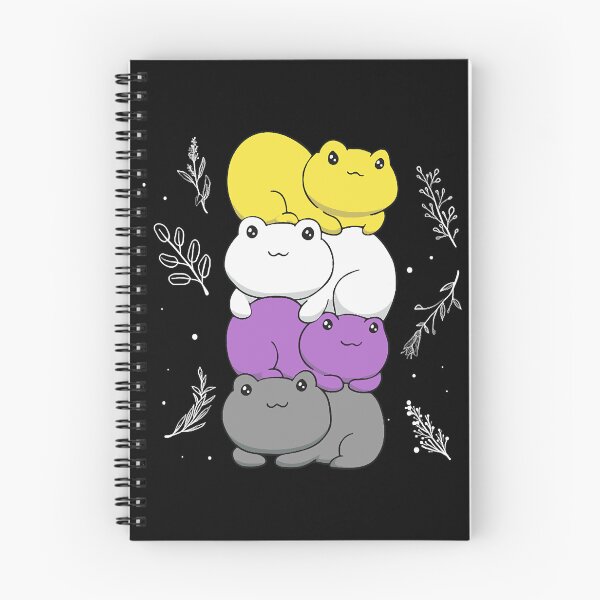 Item preview, Cottagecore Aesthetic Kawaii Frog Pile Nonbinary Pride Flag Gift  designed and sold by ErinSmith89917.
