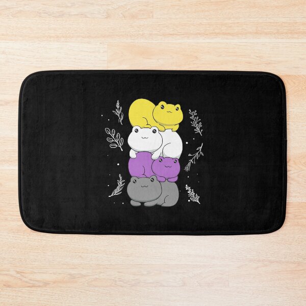 Item preview, Cottagecore Aesthetic Kawaii Frog Pile Nonbinary Pride Flag Gift  designed and sold by ErinSmith89917.