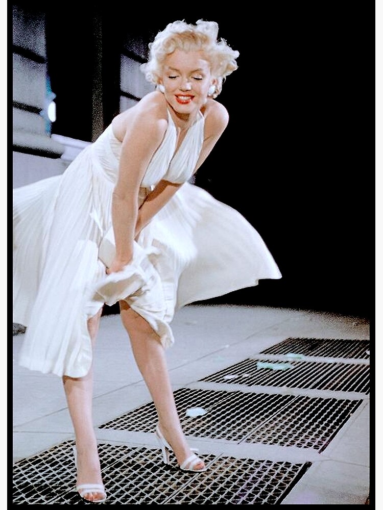 Disover MARILYN MONROE : Vintage Extremely Rare Seven Year Itch Photograph Print Premium Matte Vertical Poster