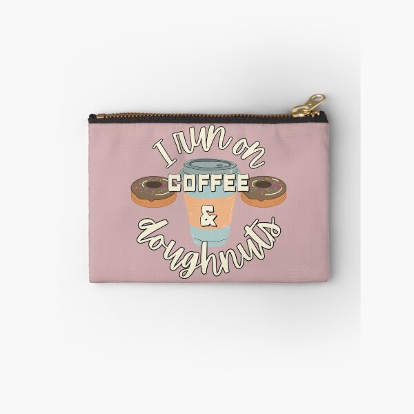 Item preview, I Run On Coffee And Doughnuts Fun Slogan designed and sold by TrulyEpoque.