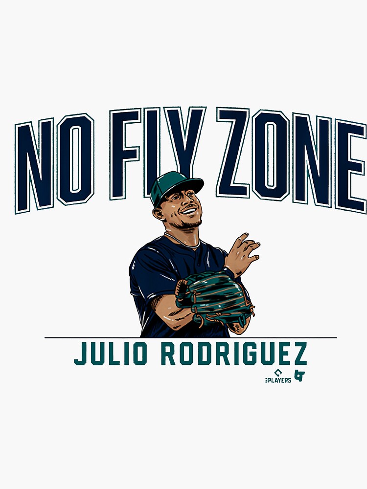 julio rodriguez Sticker for Sale by DavidBriand