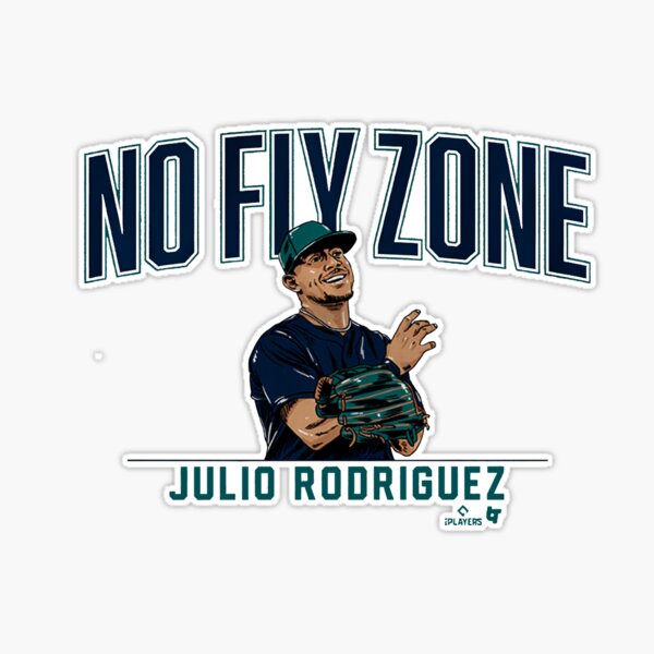 julio rodriguez Sticker for Sale by DavidBriand