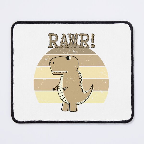 Item preview, Cute Angry T-Rex Dinosaur Sepia Retro Sunset RAWR designed and sold by Almdrs.