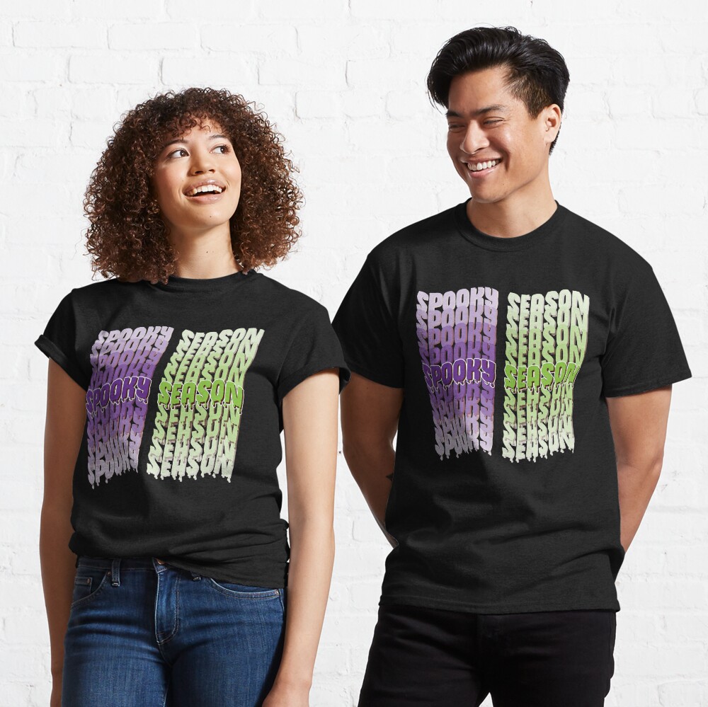 Spooky Season Shirt,Fall Shirt, Spooky Season Halloween Shirt, Halloween T-shirt, Halloween vibes, Halloween Funny Gift Tee Classic T-Shirt