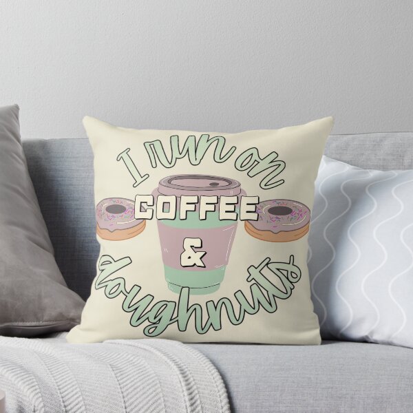 Item preview, Great I Run On Coffee And Doughnuts Fun Slogan designed and sold by TrulyEpoque.