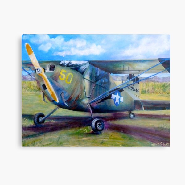 Stinson L-5 Metal Print