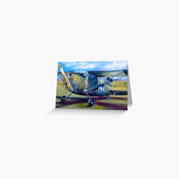 Stinson L-5 Greeting Card