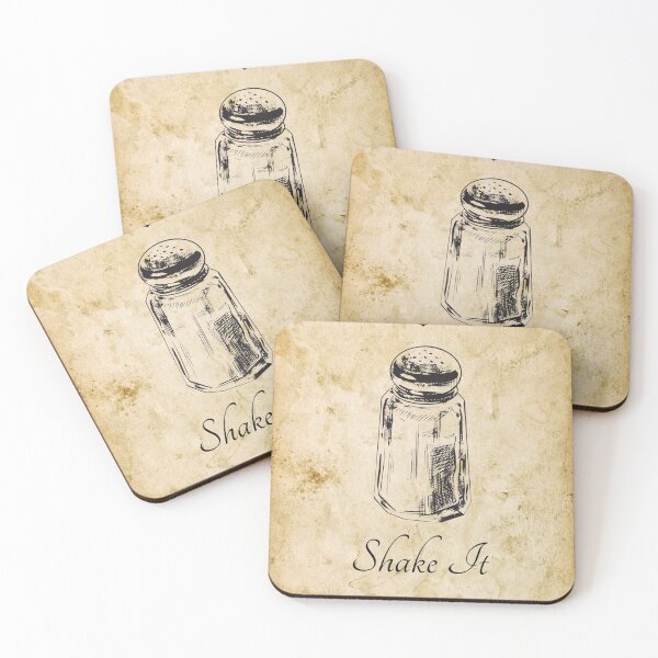Item preview, Shake It Vintage Art Print | Tea-Stained Paper Effect:  designed and sold by LifeAndWonder.