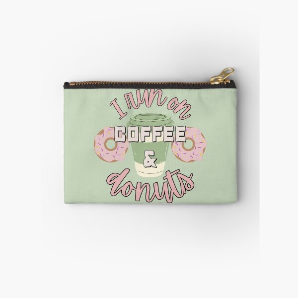 Item preview, Fab I Run On Coffee And Donuts Fun Slogan designed and sold by TrulyEpoque.