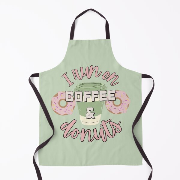 Item preview, Fab I Run On Coffee And Donuts Fun Slogan designed and sold by TrulyEpoque.