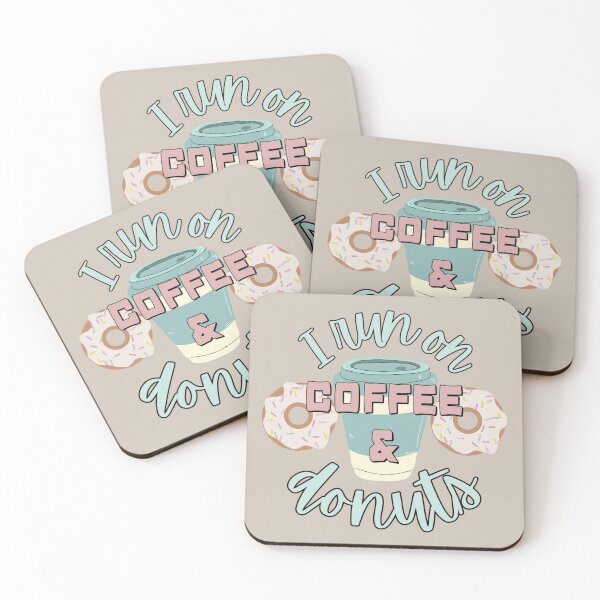 Item preview, Great I Run On Coffee And Donuts Fun Slogan designed and sold by TrulyEpoque.