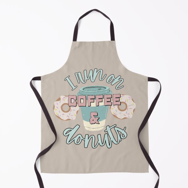 Item preview, Great I Run On Coffee And Donuts Fun Slogan designed and sold by TrulyEpoque.