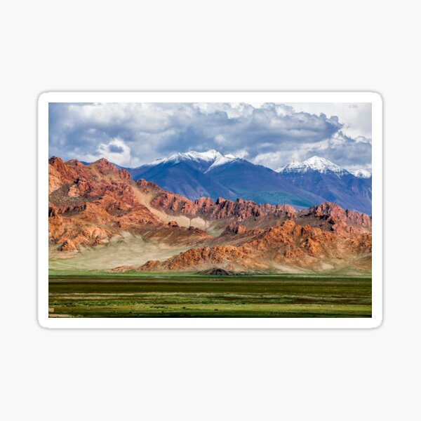 Aperçu de l'œuvre Terrain montagneux à Bayan-Ölgii, Mongolie créée et vendue par jennyjones.