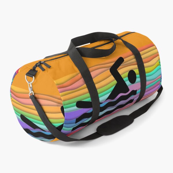 Item preview, Swimmer Rainbow designed and sold by ArtMeetsPizza.