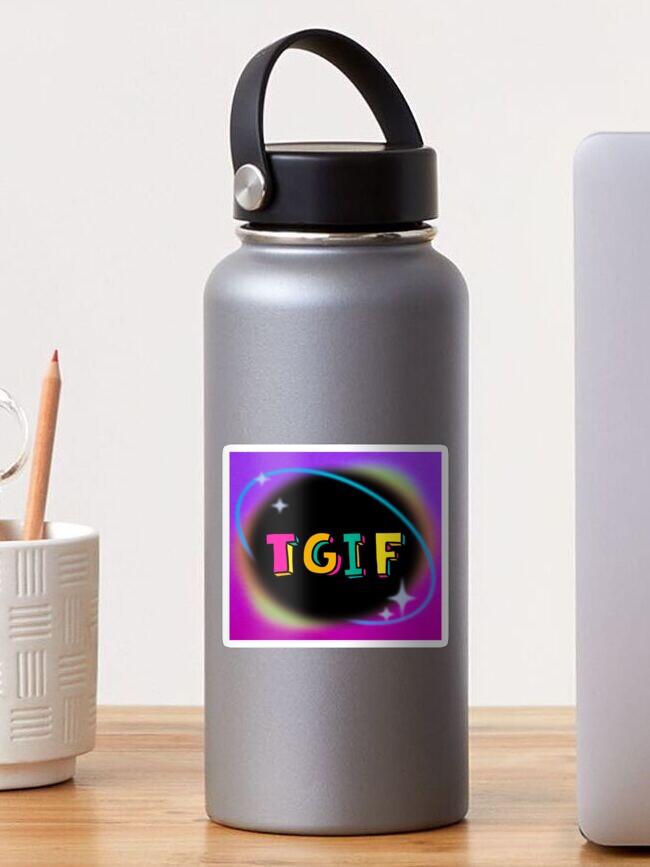 TGIF Sticker for Sale by Showmee