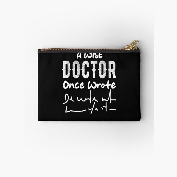Item preview, A Wise Doctor Once Wrote Funny saying, sarcastic joke  designed and sold by Style2Vie.