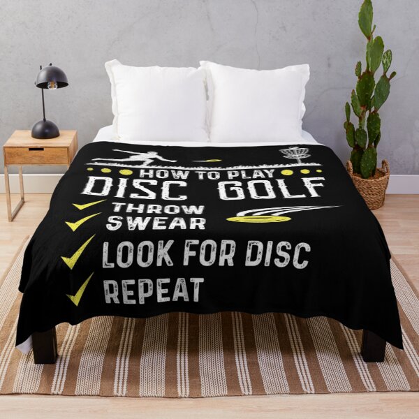 Aperçu de l'œuvre Comment jouer au Disc Golf Frisbee Disc Golfer Humour Chemises Disc Golf Essential créée et vendue par finikatkey.