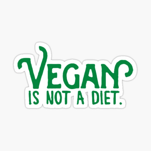 Attractive Non Meat Green Design Sticker