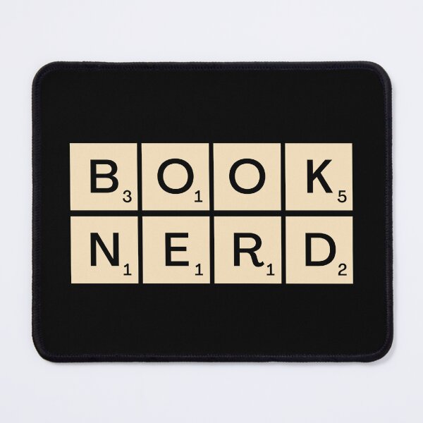 Item preview, Book Nerd - Scrabble Tile designed and sold by shmodev.