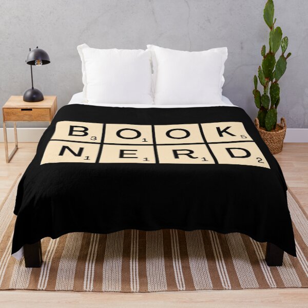 Item preview, Book Nerd - Scrabble Tile  designed and sold by shmodev.