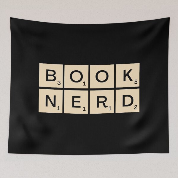 Item preview, Book Nerd - Scrabble Tile  designed and sold by shmodev.