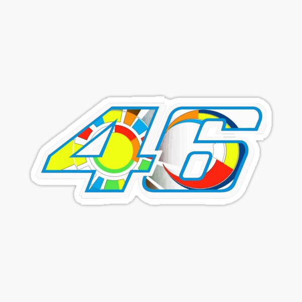 Valentino Rossi Casco Pegatina Visera Casco Rossi Tortuga