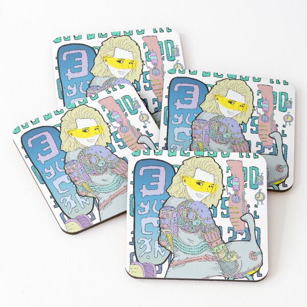 Item preview, Ossleuss cubed space babe w/o background designed and sold by Greggory Matthew Rodriguez.