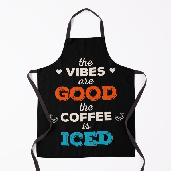 Item preview, The Vibes Are Good The Coffee Is Iced Classic designed and sold by peacefulcreator.