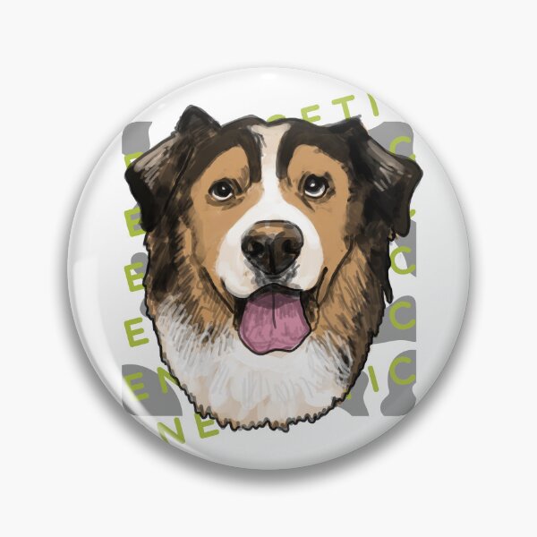 Item preview, Energetic Dog designed and sold by papererwin.
