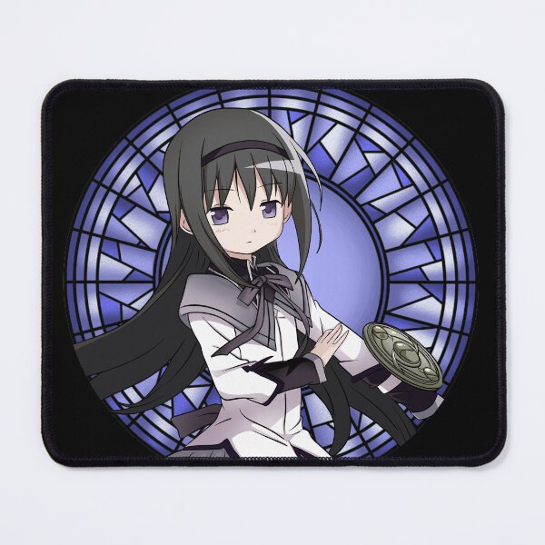 Item preview, Homura Akemi Stained Glass from the anime Madoka Magica designed and sold by EryaMoon.