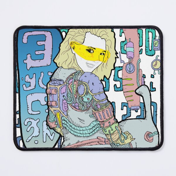Item preview, Ossleuss cubed space babe w/o background designed and sold by Greggory Matthew Rodriguez.
