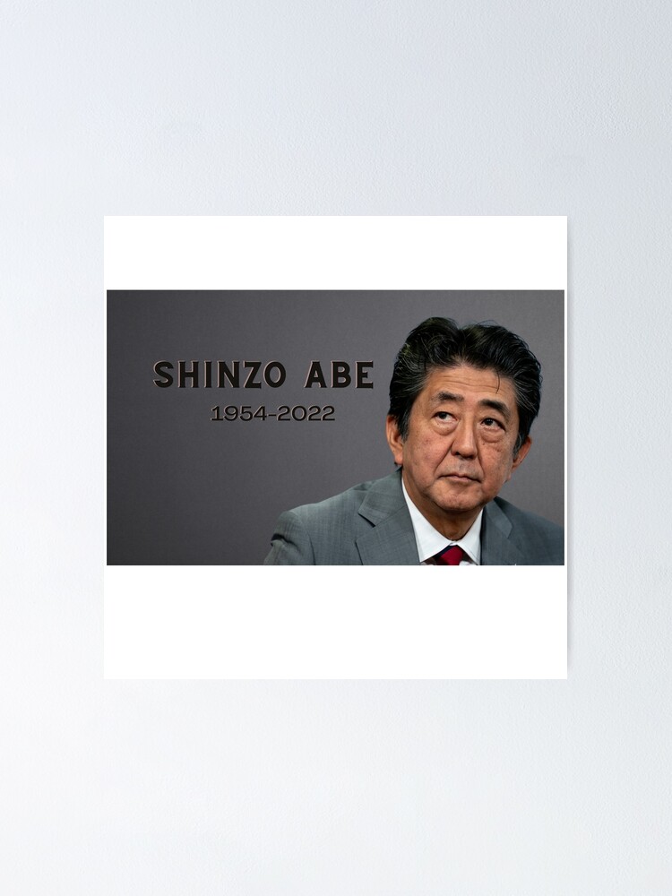 “Shinzo Abe” Poster for Sale by Maishubhhoon | Redbubble